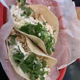 Chicken tacos