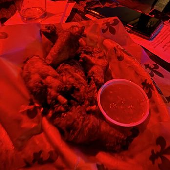 The Maison - Wings - we got ours naked and had sauce on side. - Jazz & Blues Near Me - New Orleans, Louisiana The Maison - Wings - we got ours naked and had sauce on side. - Jazz & Blues Near Me - New Orleans, Louisiana