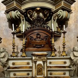 Museo della Sindone - Inside the chapel by the museum of the shroud of Turin
