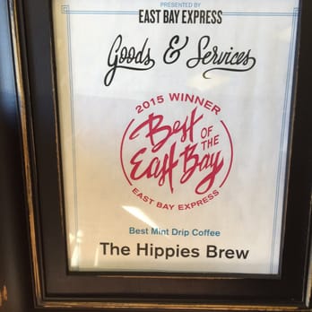 Hippies Brew - My friend made this! But congrats to Hippies Brew for winning this earlier in the year - Coffee & Tea Near Me - Hayward, California Hippies Brew - My friend made this! But congrats to Hippies Brew for winning this earlier in the year - Coffee & Tea Near Me - Hayward, California