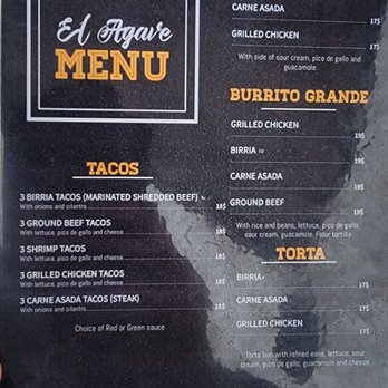 El Agave - Menu - Food Trucks Near Me - Juneau, Alaska El Agave - Menu - Food Trucks Near Me - Juneau, Alaska