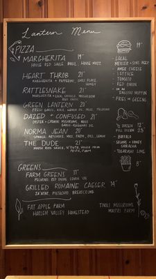 Menu photo 1 The Lantern Wassaic, NY