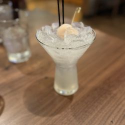 Marufuku Ramen - Lychee martini