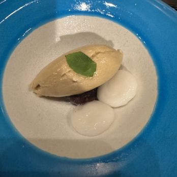 Kaiseki Sanga - Dessert included homemade ice cream and mochi. I'm a fan of the Japanese red-bean paste - Japanese Near Me - Las Vegas, Nevada Kaiseki Sanga - Dessert included homemade ice cream and mochi. I'm a fan of the Japanese red-bean paste - Japanese Near Me - Las Vegas, Nevada