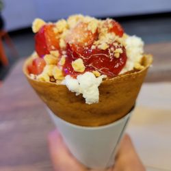 Millet Crepe - Strawberry shortcake