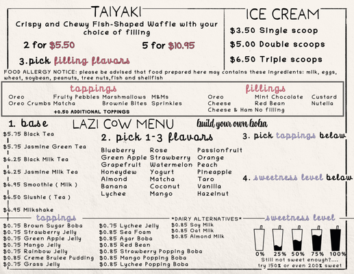 Menu photo 8 Lazi Cow - Frisco Frisco, TX Menu photo 8 Lazi Cow - Frisco Frisco, TX