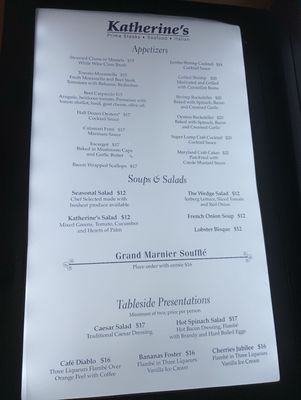 Menu photo 8 Katherine's Steakhouse Mesquite, NV