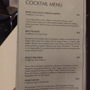 Harry's Restaurant - Cocktail menu - Modern European Near Me - Melbourne, VIC Harry's Restaurant - Cocktail menu - Modern European Near Me - Melbourne, VIC