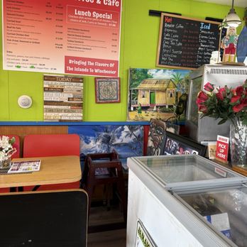 Tropical Island Coffee Cafe - Menu options - Caribbean Near Me - Winchester, Virginia