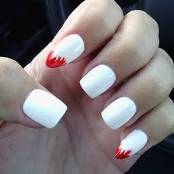 Modern Nails - My vampire nails for halloween, Nancy 'nailed it' LOL (: - Nail Salons Near Me - Morgan Hill, California Modern Nails - My vampire nails for halloween, Nancy 'nailed it' LOL (: - Nail Salons Near Me - Morgan Hill, California