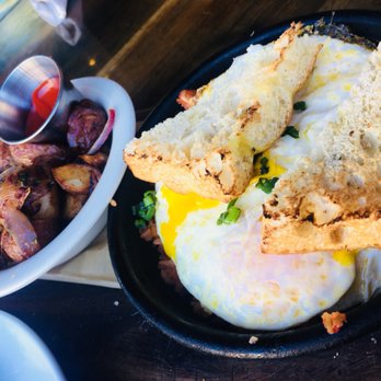 Farmer's Table - Jambalaya with sunny side up eggs - New American Near Me - La Mesa, California Farmer's Table - Jambalaya with sunny side up eggs - New American Near Me - La Mesa, California