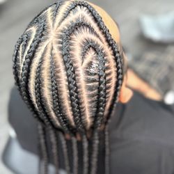 Legendary Barbershop - Braided by -Katrina the barber