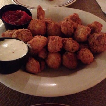 Hideaway Pizza - Fried mushrooms. I like the ranch sauce. - Pizza Near Me - Norman, Oklahoma