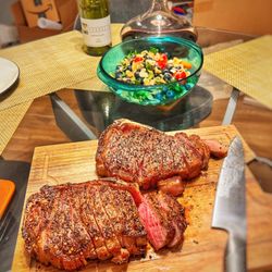 Pat LaFrieda Meat Purveyors - Steaks two ways: Montreal and Armenian seasoned