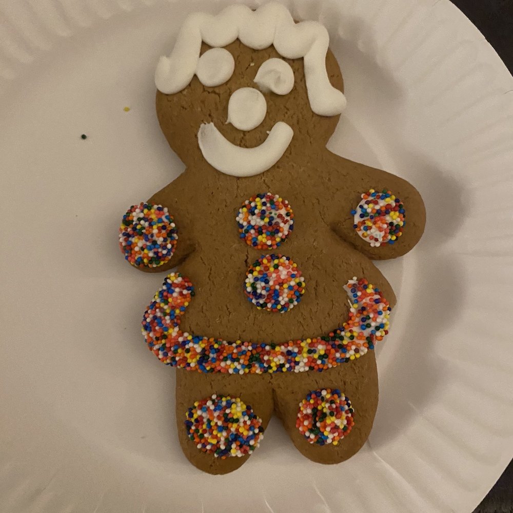 The Gingerbread Construction - a gingerbread man on a paper plate - Bakeries Near Me - Wakefield, Massachusetts The Gingerbread Construction - a gingerbread man on a paper plate - Bakeries Near Me - Wakefield, Massachusetts