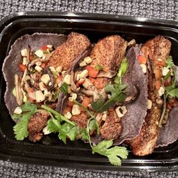 Salmon Tacos