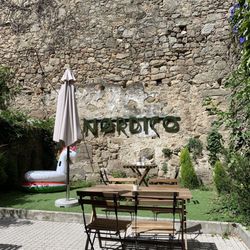Nordic - Patio area, back of shop