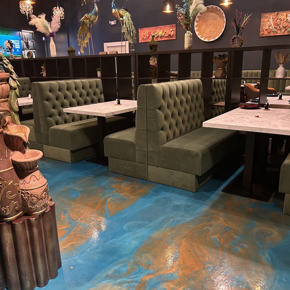 Persis Indian grill - Booth seating - Indian Near Me - Wesley Chapel, Florida