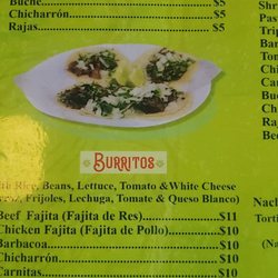 Tacos La Perlita - Updated 10/28/22  new prices
