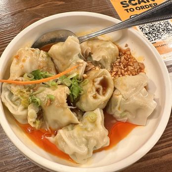 Northern Cafe - shrimp wontons in chili sauce - would skip next time - Chinese Near Me - Irvine, California