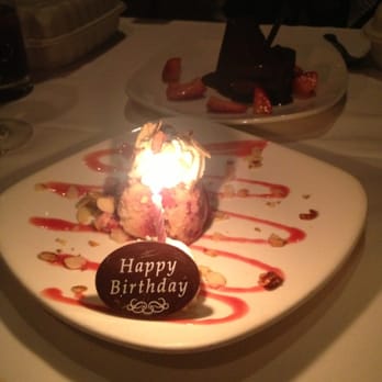 Summit House - Complimentary cake - Steakhouses Near Me - Fullerton, California