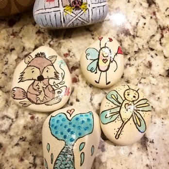 Fran's On 59 - Rocks from frans I painted - Antiques Near Me - Foley, Alabama Fran's On 59 - Rocks from frans I painted - Antiques Near Me - Foley, Alabama