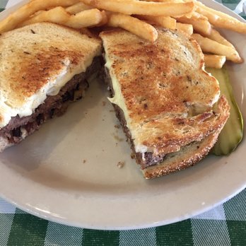 Pine Country Restaurant - Patty Melt with fries. - Breakfast & Brunch Near Me - Williams, Arizona Pine Country Restaurant - Patty Melt with fries. - Breakfast & Brunch Near Me - Williams, Arizona