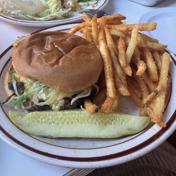 Toasty's Tavern - Double Cheeseburger with fries - Bars Near Me - Louisville, Kentucky