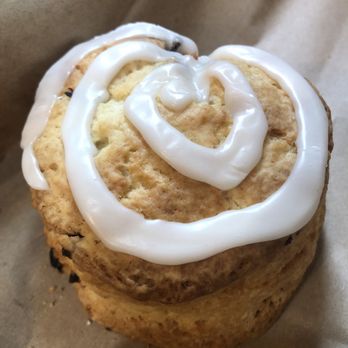 Ula Café - Hibiscus berry scone - Coffee & Tea Near Me - Jamaica Plain, Massachusetts