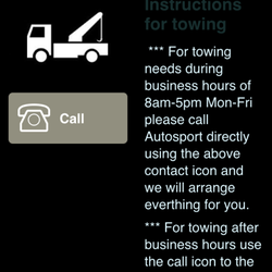 Autosport Bodyworks - Setup a tow using our app! Available for iOS and Android
