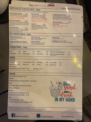 Menu photo 8 Shrimp Basket Gulf Shores, AL Menu photo 8 Shrimp Basket Gulf Shores, AL
