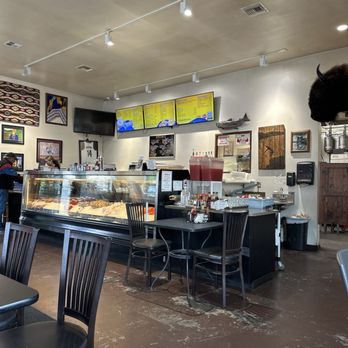 Brigham Fish Market - Inside and where you order. They bring to your table - Seafood Markets Near Me - Cascade Locks, Oregon