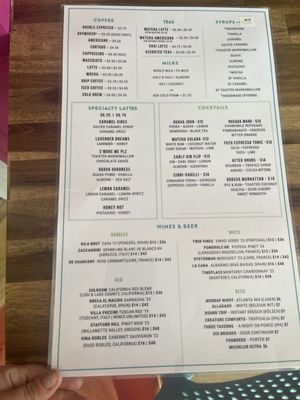 Menu photo 1 Bizarre Coffee Roswell, GA