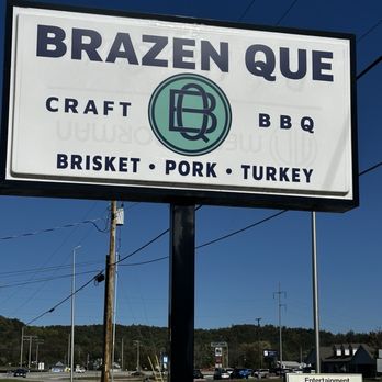 Brazen Que - Sign - Barbeque Near Me - Livingston, Tennessee Brazen Que - Sign - Barbeque Near Me - Livingston, Tennessee