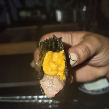 Sushi by Bou- Fulton Market Chicago @ Emily Hotel - Surf & turf (wagyu steak & sea urchin) - Sushi Bars Near Me - Chicago, Illinois Sushi by Bou- Fulton Market Chicago @ Emily Hotel - Surf & turf (wagyu steak & sea urchin) - Sushi Bars Near Me - Chicago, Illinois