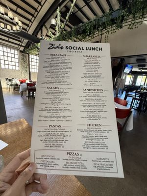 Menu photo 1 Zia’s Social Chicago, IL Menu photo 1 Zia’s Social Chicago, IL