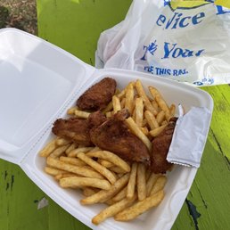 Buffalo Wings with Fries Buffalo Wings with Fries