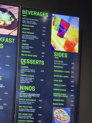 Menu photo 3 Me Gusta Tacos Henderson, NV