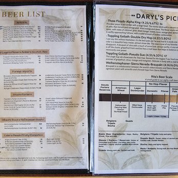 Sugar River Pizza - Daryl's Beer List and Daryl's Picks - Pizza Near Me - Verona, Wisconsin