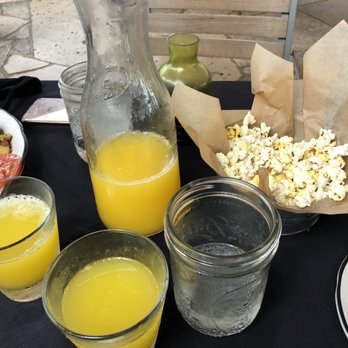 Moonshine Grill - Mimosas! A pitcher for 20 - Southern Near Me - Austin, Texas