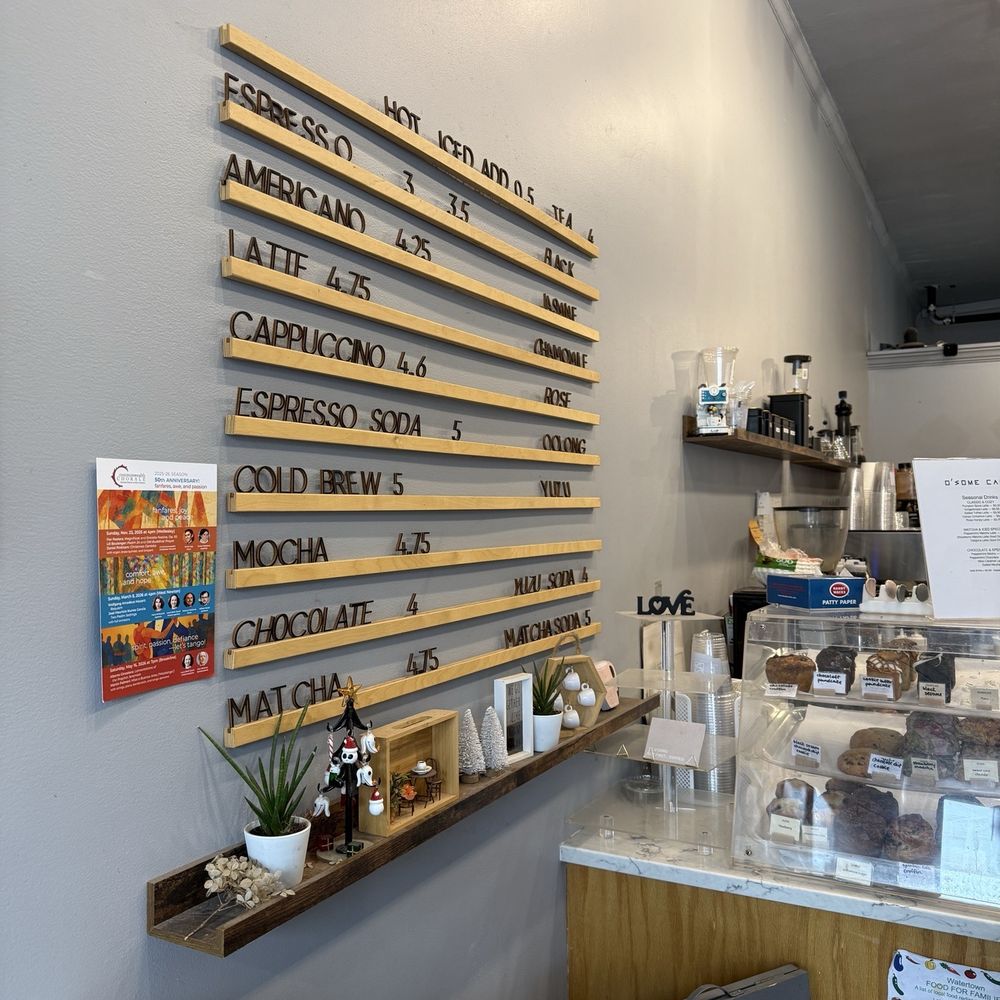 O'Some Cafe - Coffee & Tea Near Me - Watertown, Massachusetts O'Some Cafe - Coffee & Tea Near Me - Watertown, Massachusetts