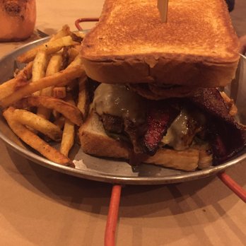 Cook & Dagger - The Texas burger - New American Near Me - North Providence, Rhode Island