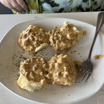 Coterie - Biscuits with crawfish cream sauce - Cajun/Creole Near Me - Long Beach, Mississippi Coterie - Biscuits with crawfish cream sauce - Cajun/Creole Near Me - Long Beach, Mississippi