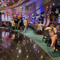 Carnival Magic Hat Trick Casino - Inside