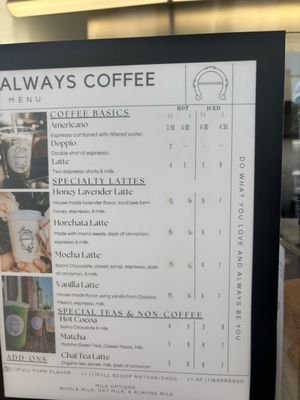 Menu photo 3 Always Coffee Montebello, CA