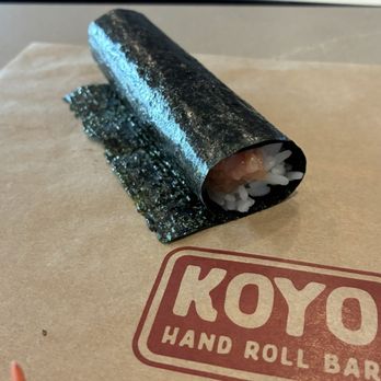 KOYO Hand Roll Bar - Salmon hand roll - Sushi Bars Near Me - Webster, Texas