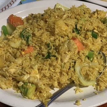 Thai Palms Restaurant - Pineapple fried rice - Thai Near Me - Desert Hot Springs, California Thai Palms Restaurant - Pineapple fried rice - Thai Near Me - Desert Hot Springs, California