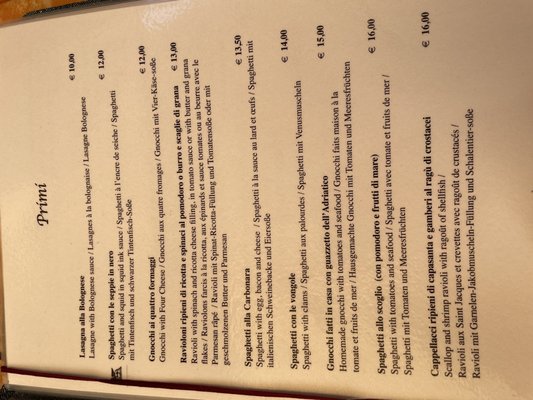 Menu photo 5 La Lanterna da Gas Venezia, VE Menu photo 5 La Lanterna da Gas Venezia, VE