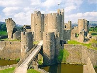Caerphilly Castle by null