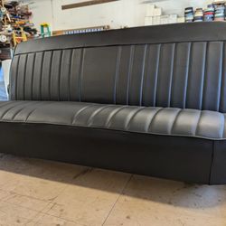 Ed's Upholstery - Seat after reupholstered